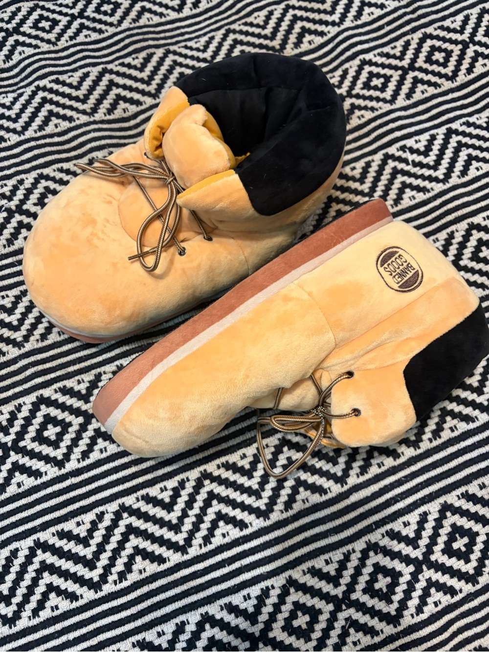 Banned Goods oversized puffy boot slippers OSFM adult